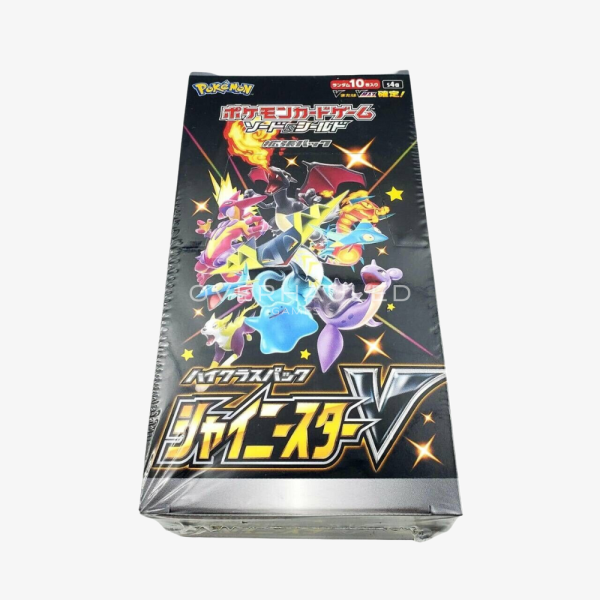 Japanese Shiny Star V Booster Box S4A – view 2 – Ozzie Collectables