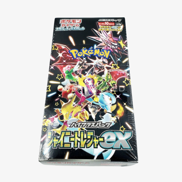 Japanese Shiny Treasure ex Booster Box SV4A – view 2 – Ozzie Collectables