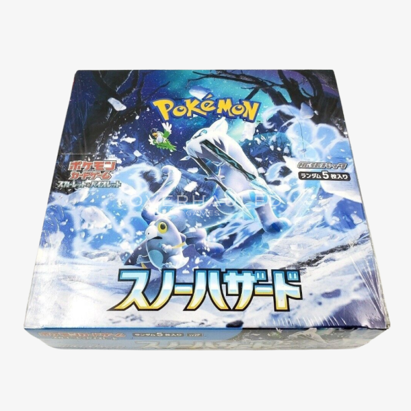 Japanese Snow Hazard Booster Box SV2P – view 2 – Ozzie Collectables