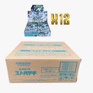 Pokemon – Snow Hazard – SV2P – Sealed Case – Japanese (12 Booster Boxes Inside)