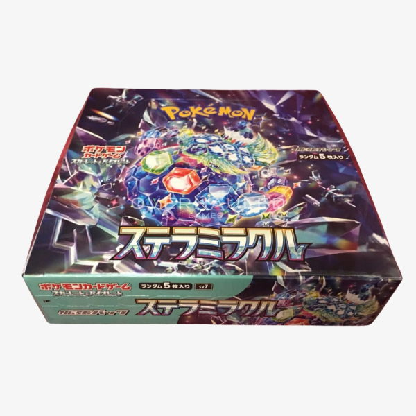 Japanese Stellar Miracle Booster Box SV7 – view 2 – Ozzie Collectables