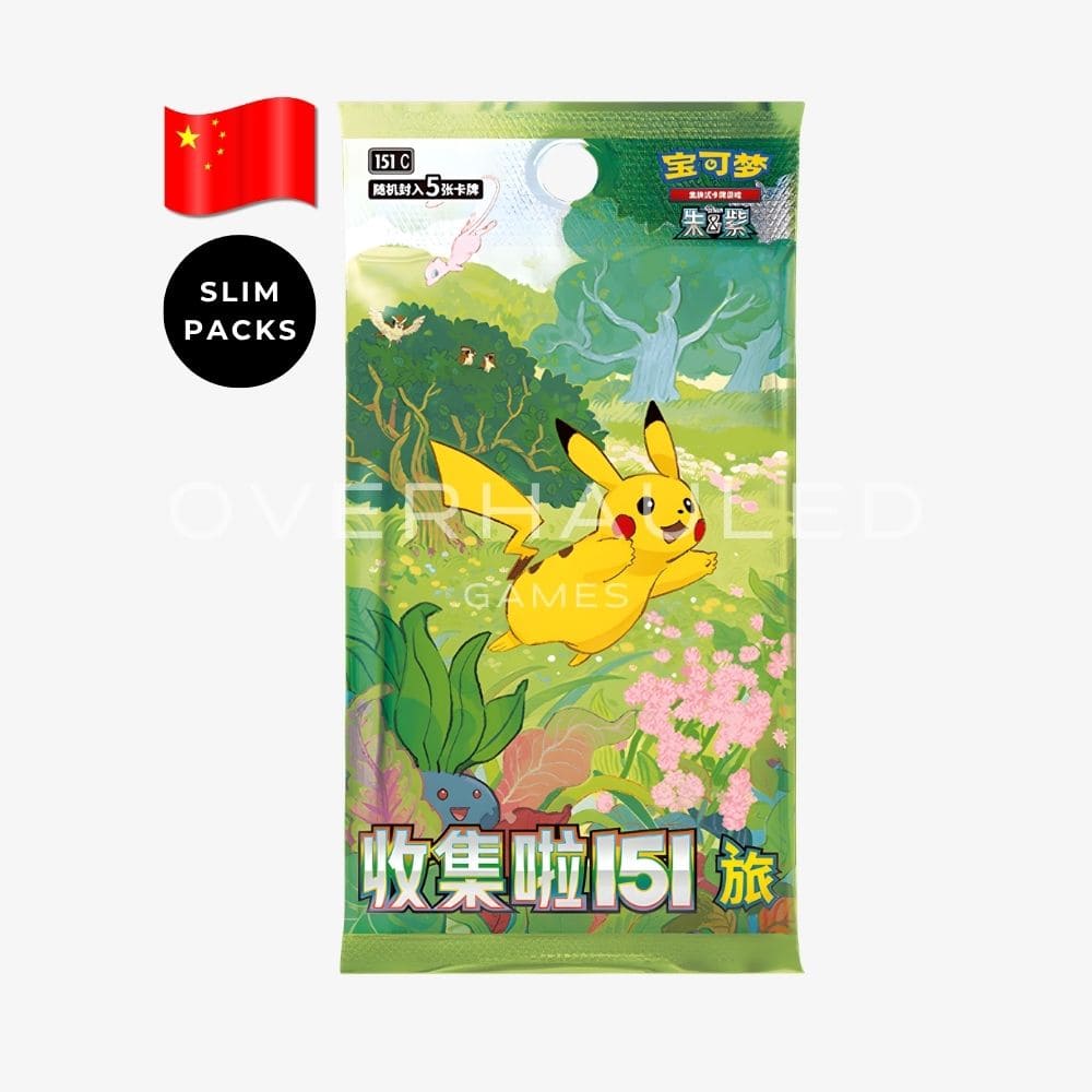 151 Journey Slim Pack 151C – Simplified Chinese Pokemon TCG