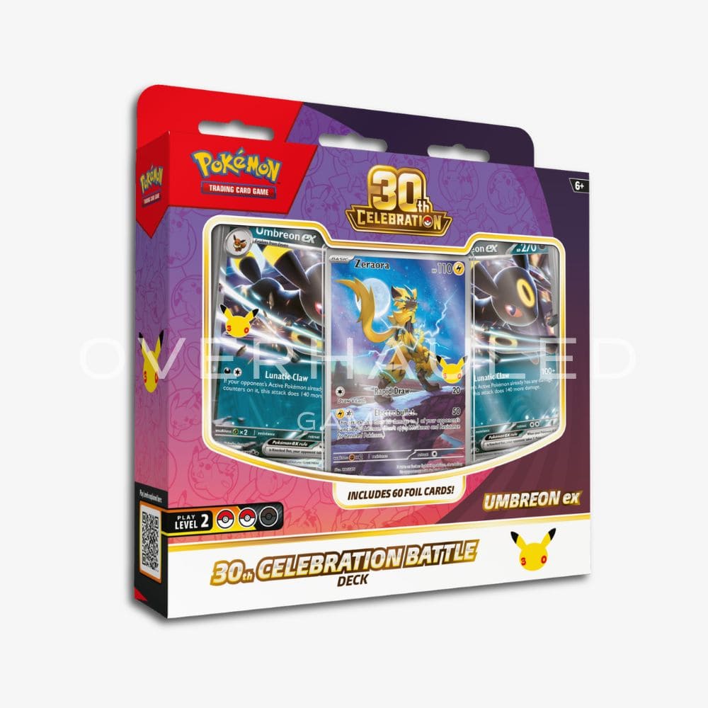 [PRE-ORDER] 30th Anniversary Celebration Battle Deck Umbreon ex – English Pokemon TCG