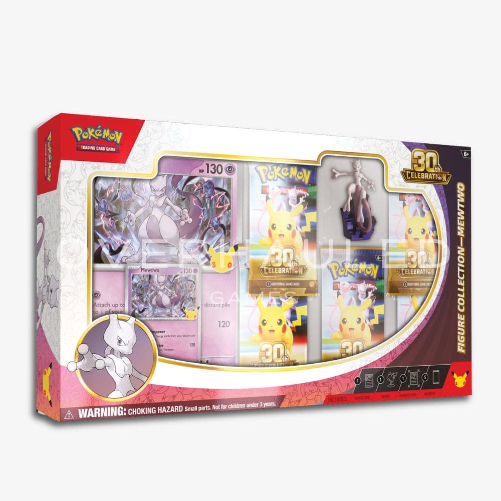 [PRE-ORDER] 30th Anniversary Celebration Mewtwo Figure Collection Box – English Pokemon TCG