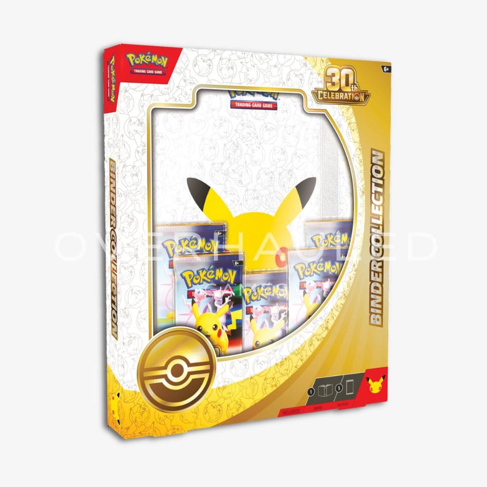 30th Anniversary Celebration Binder Collection Box – English Pokemon TCG