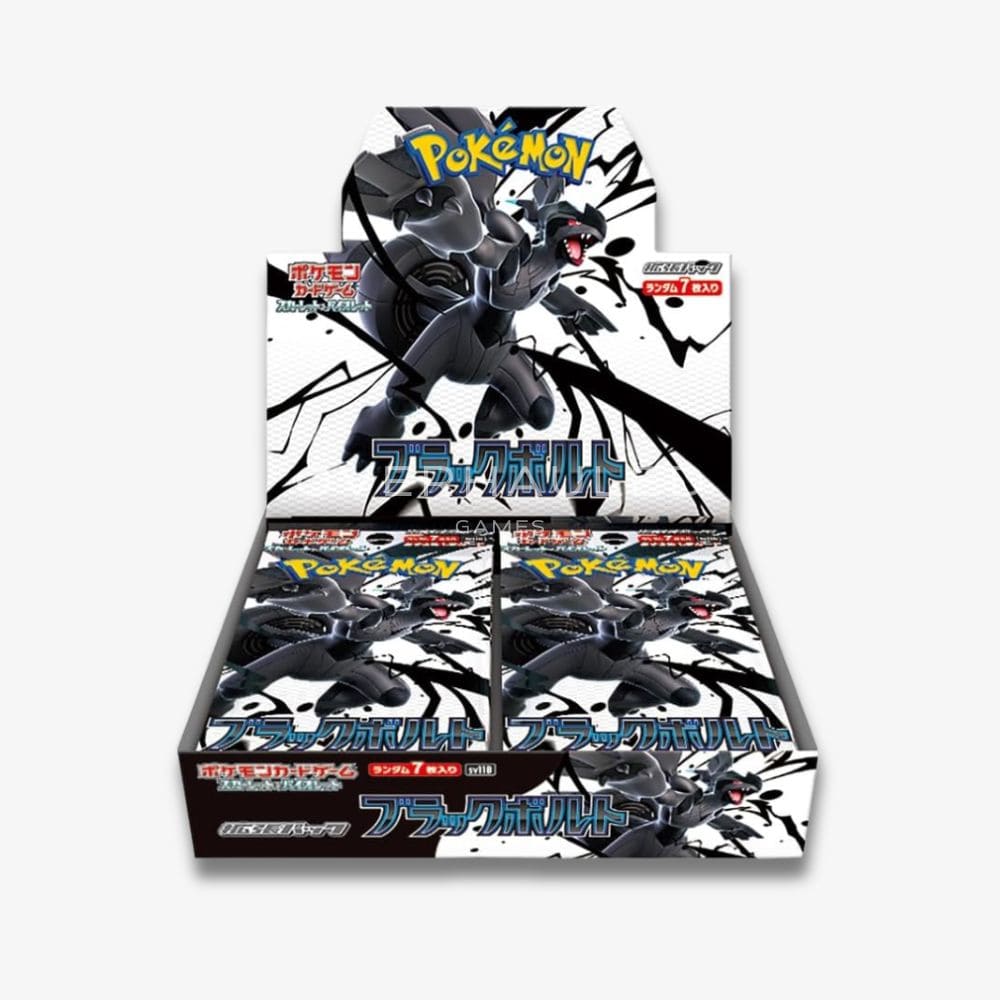 Black Bolt Booster Box SV11B – Japanese Pokemon TCG
