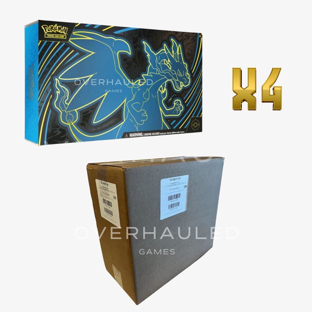 Mega Charizard X EX UPC Ultra-Premium Collection Sealed Case (4 Per Case) – English Pokemon TCG