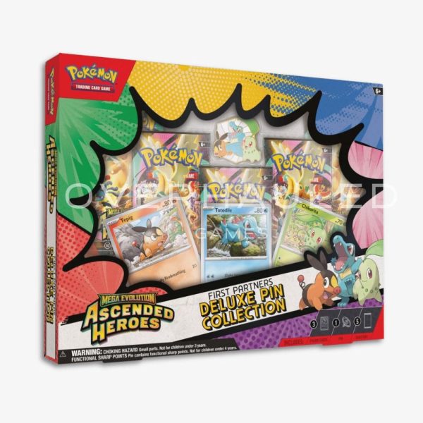 Ascended Heroes First Partners Deluxe Pin Collection ME2.5 – English Pokemon TCG