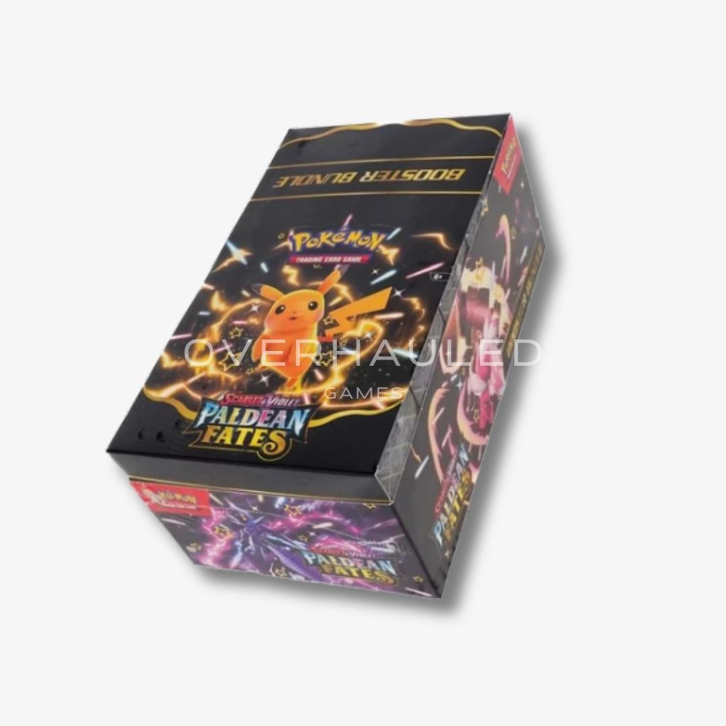 Pokemon TCG Scarlet & Violet 4.5 Paldean Fates Booster Bundle Sealed Case (10 Booster Bundles)