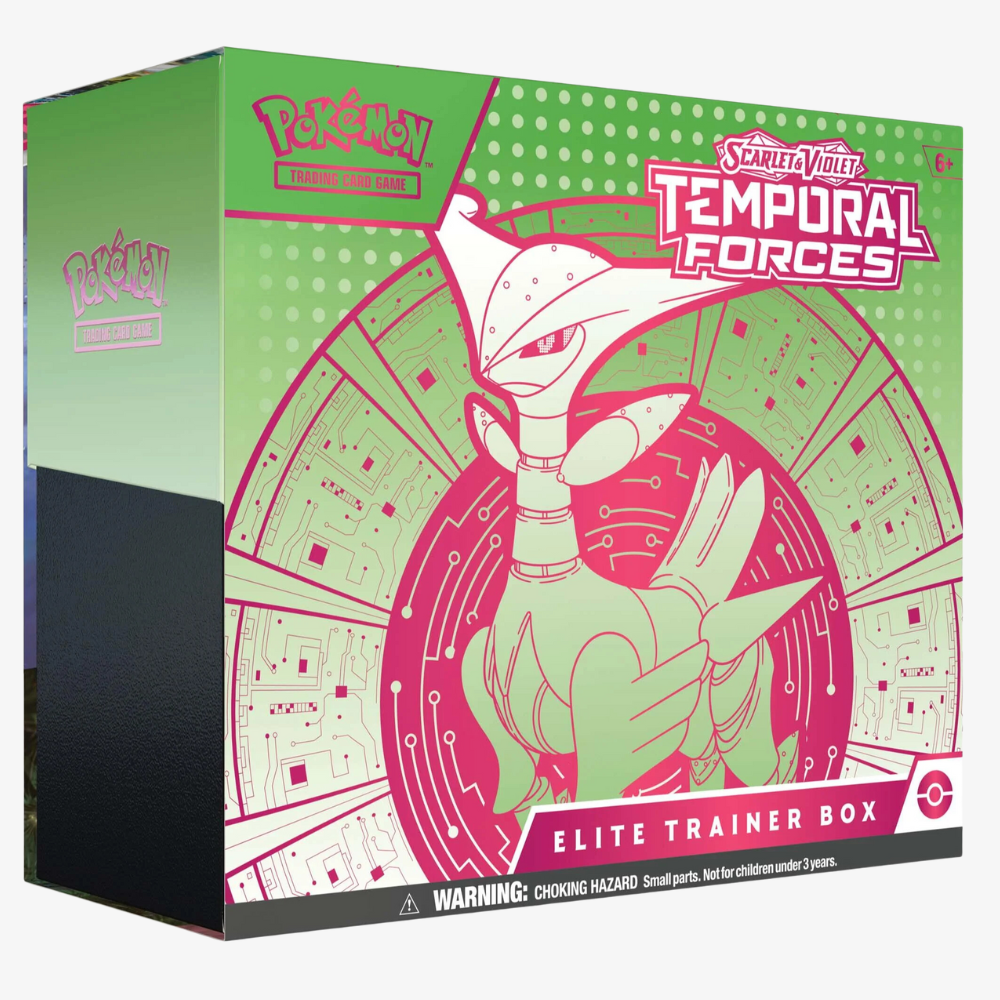 Pokemon TCG Scarlet & Violet 5 Temporal Forces Elite Trainer Box