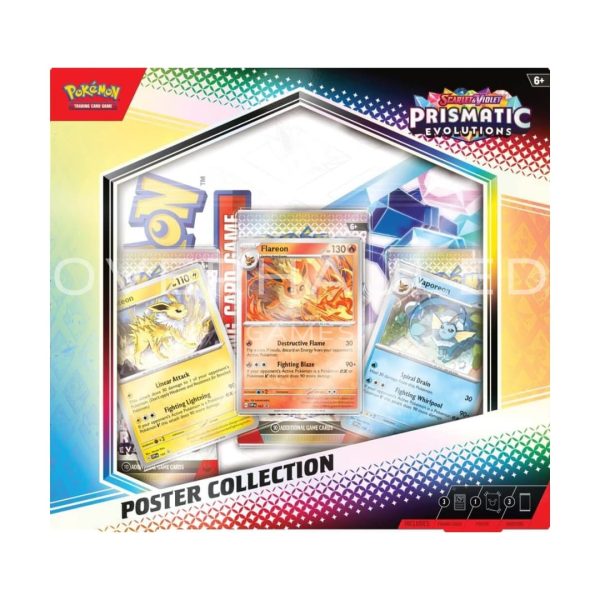 Prismatic Evolutions Poster Collection – view 2 – Ozzie Collectables