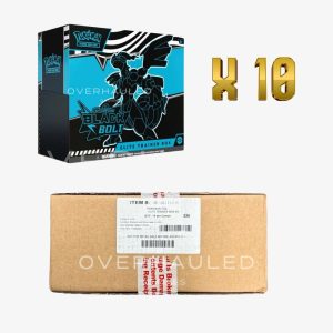 Black Bolt Elite Trainer Box Case ZSV10.5 (10 ETBs Total) – English Pokemon TCG – Ozzie Collectables