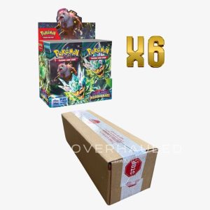 Pokemon TCG Scarlet & Violet: Twilight Masquerade SV06 Booster Box Sealed Case (6 Booster Boxes)