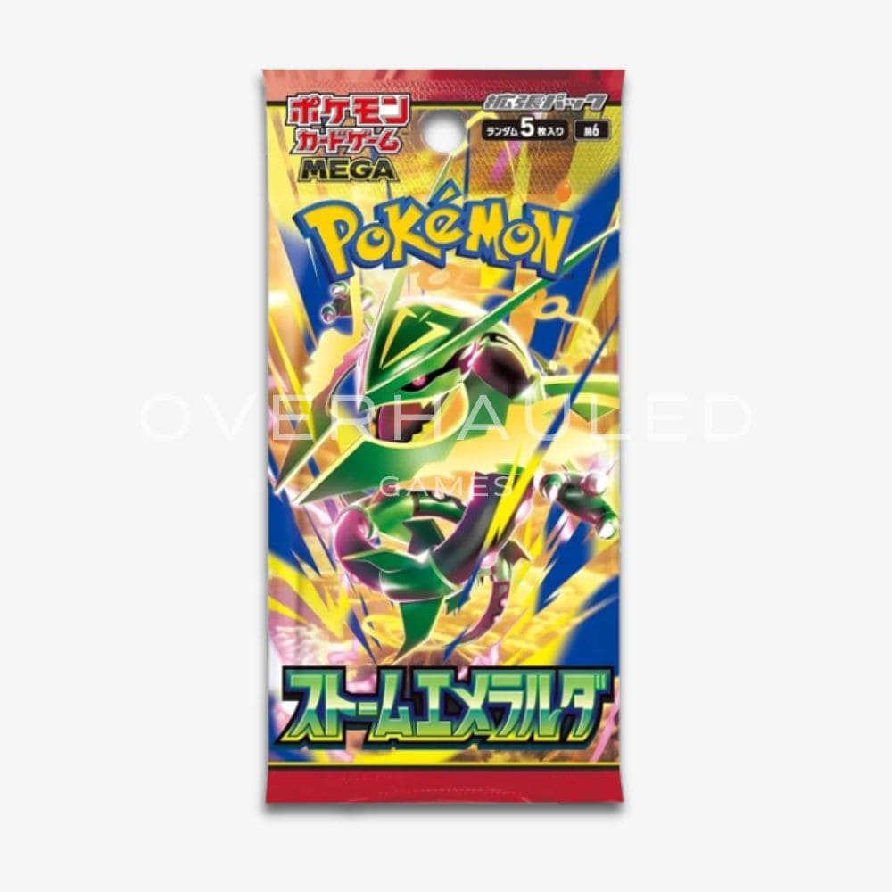 Storm Emeralda Booster Pack M6 – Japanese Pokemon TCG