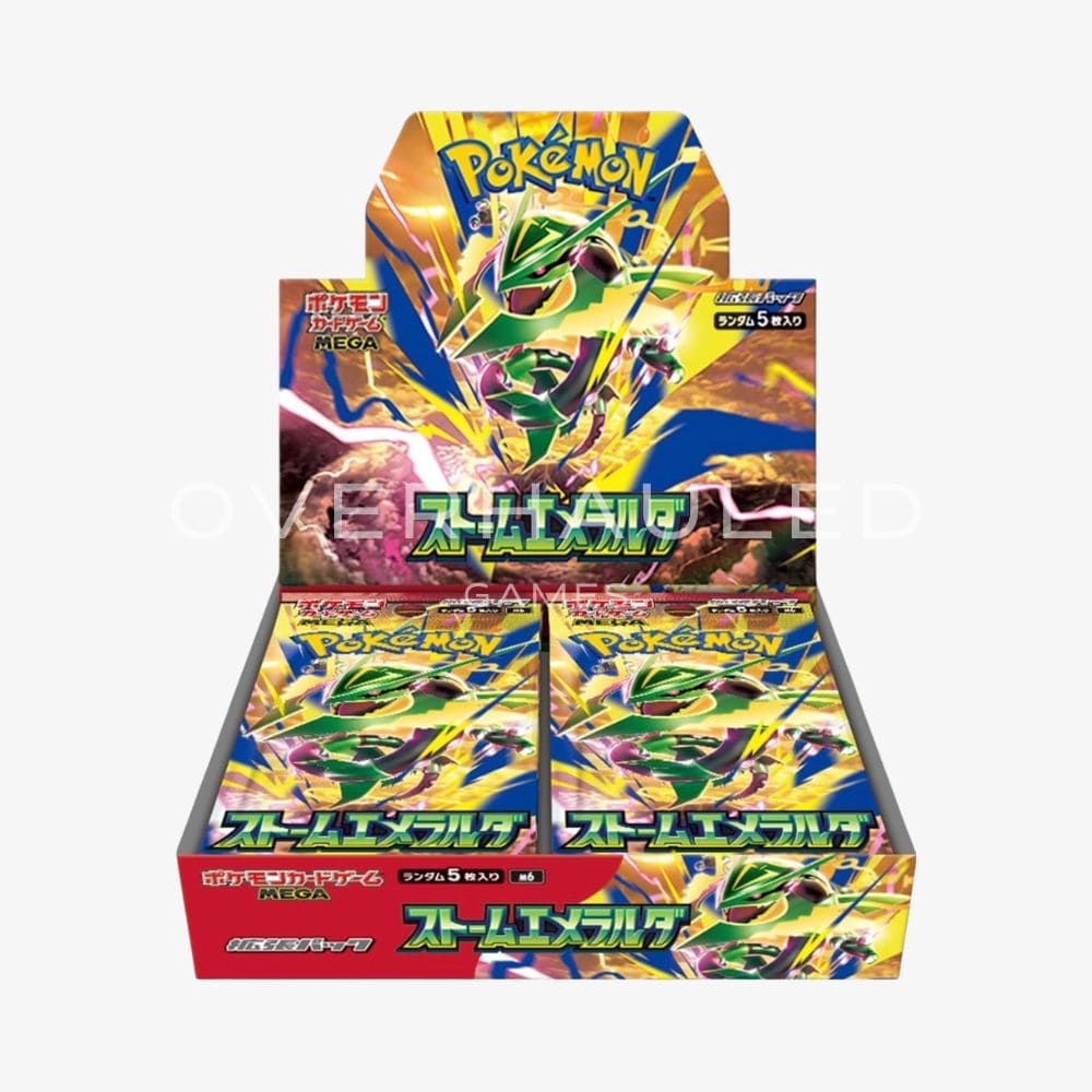 Storm Emeralda Booster Box M6 – Japanese Pokemon TCG