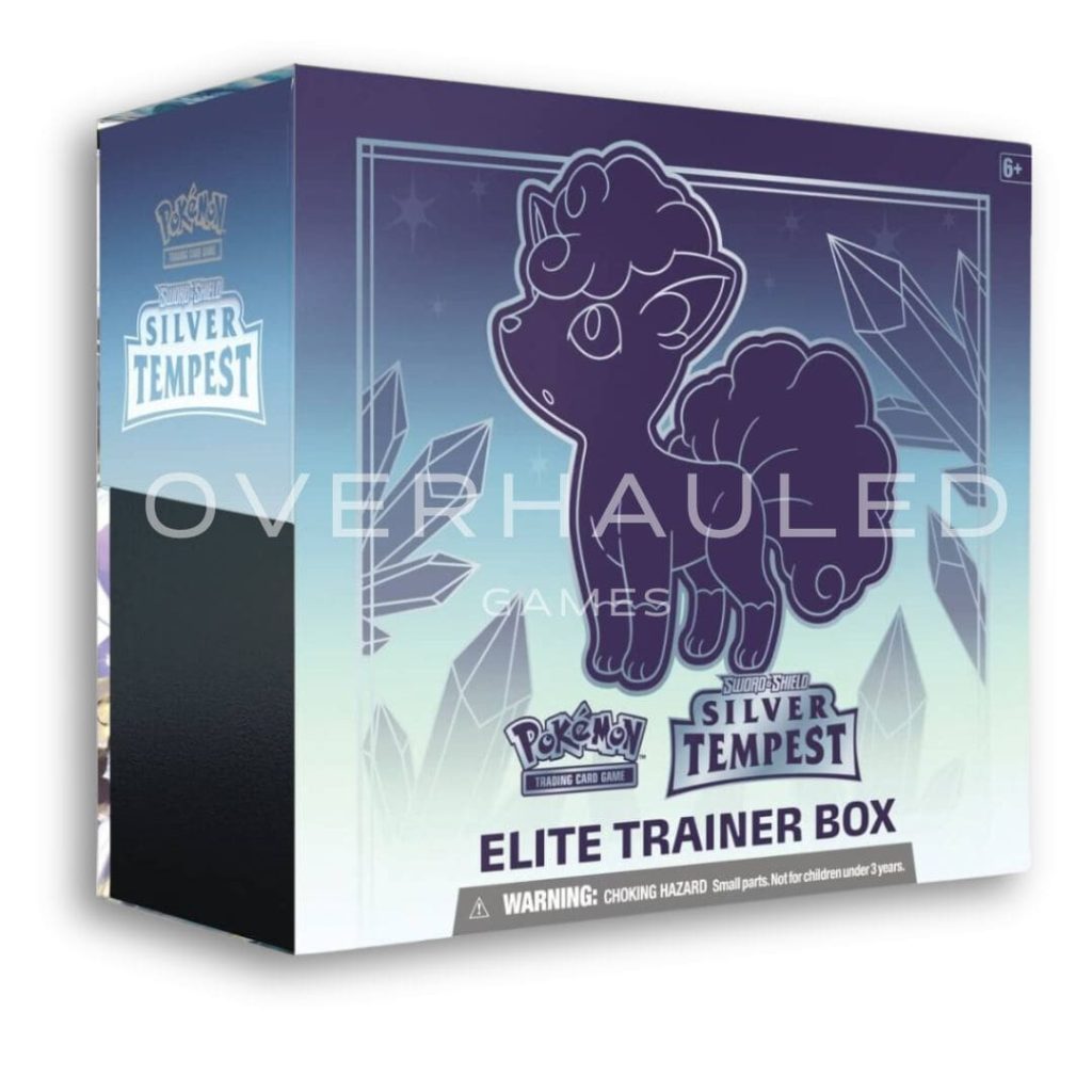 Pokemon TCG Sword and Shield 12 Silver Tempest Elite Trainer Box