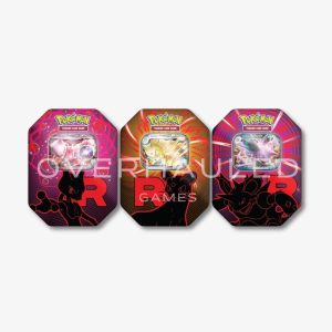 Team Rocket Tins (4 Booster Packs Total) – English Pokemon TCG