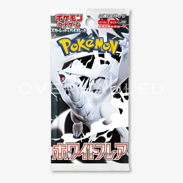Japanese White Flare Booster Box SV11W – view 2 – Ozzie Collectables