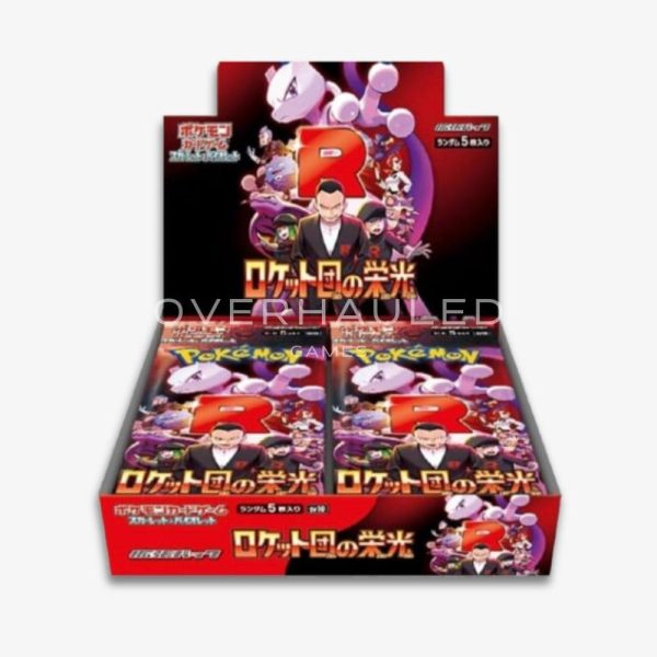 The Glory Of Team Rocket Booster Box SV10 – Japanese Pokemon TCG