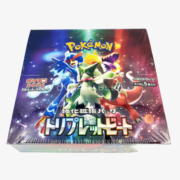 Japanese Triplet Beat Booster Box SV1A – view 2 – Ozzie Collectables