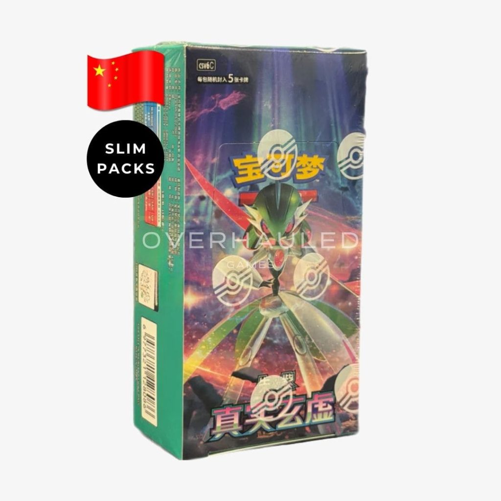 True Mystery Slim Pack Booster Box CSV6C – Simplified Chinese Pokemon TCG