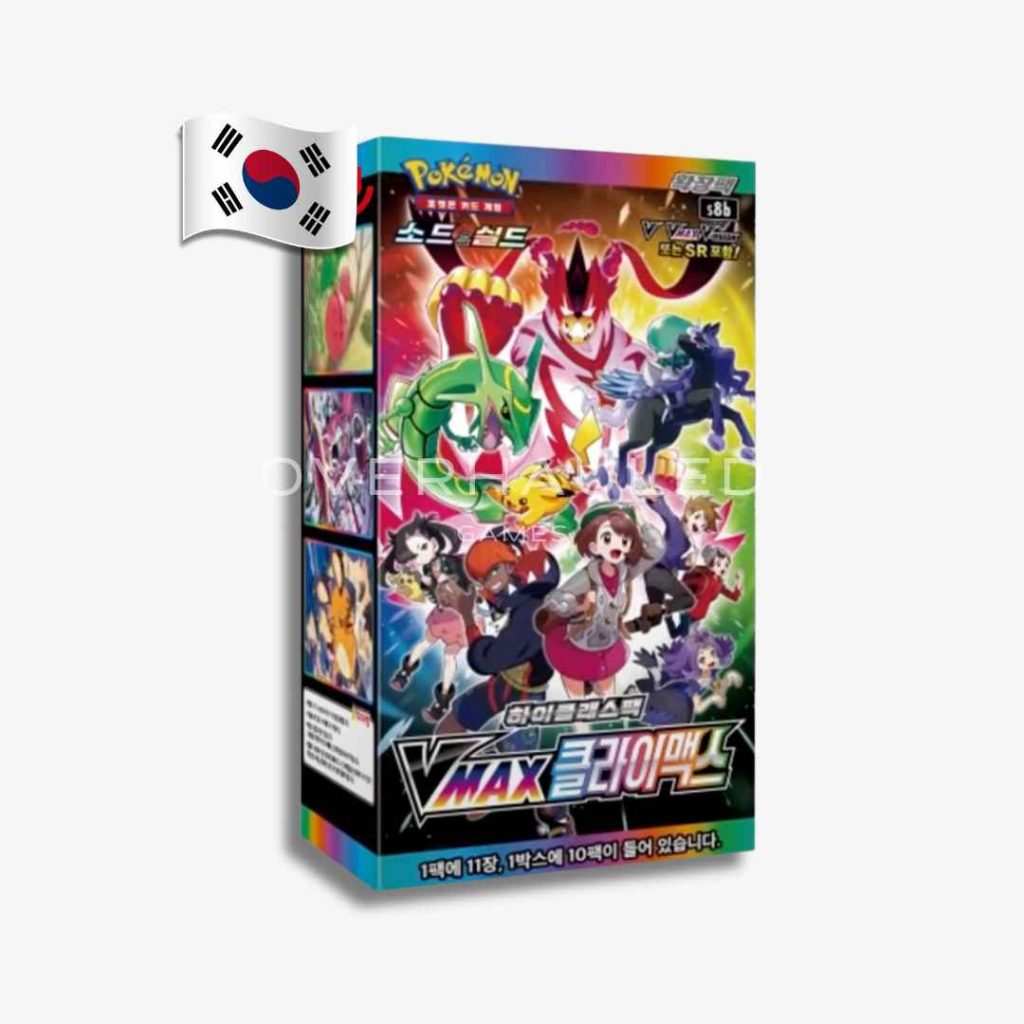 VMAX Climax Booster Box – Korean Pokemon TCG