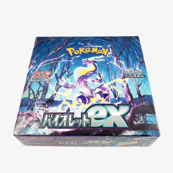 Japanese Violet ex Booster Box SV1V – view 2 – Ozzie Collectables
