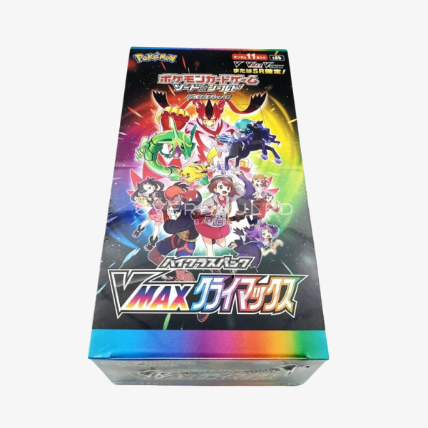 Japanese VMAX Climax Booster Box S8B – view 2 – Ozzie Collectables