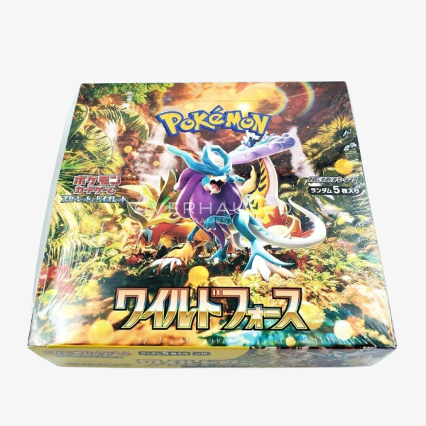 Japanese Wild Force Booster Box SV5K – view 2 – Ozzie Collectables