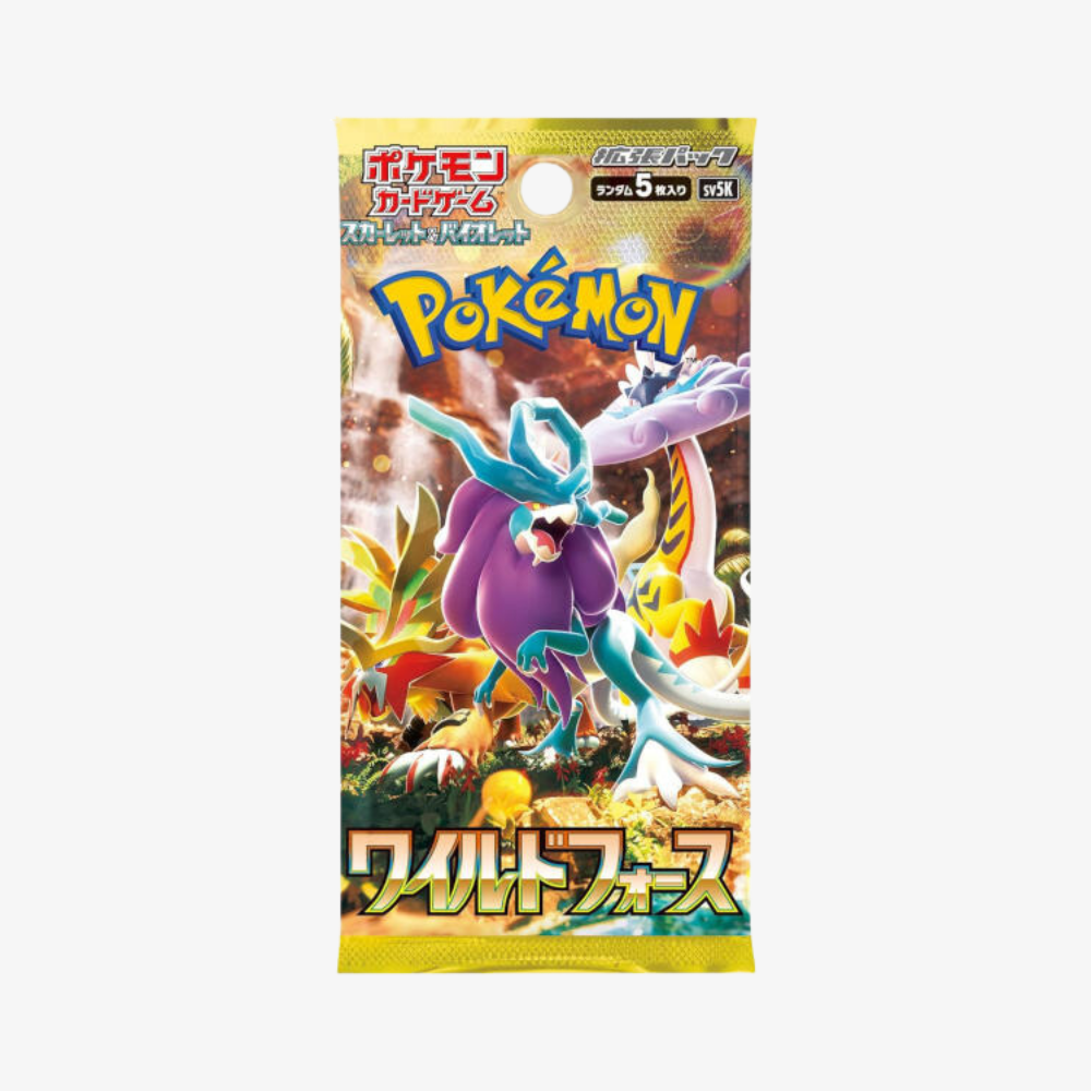 Wild Force Booster Pack SV5K – Japanese Pokemon TCG