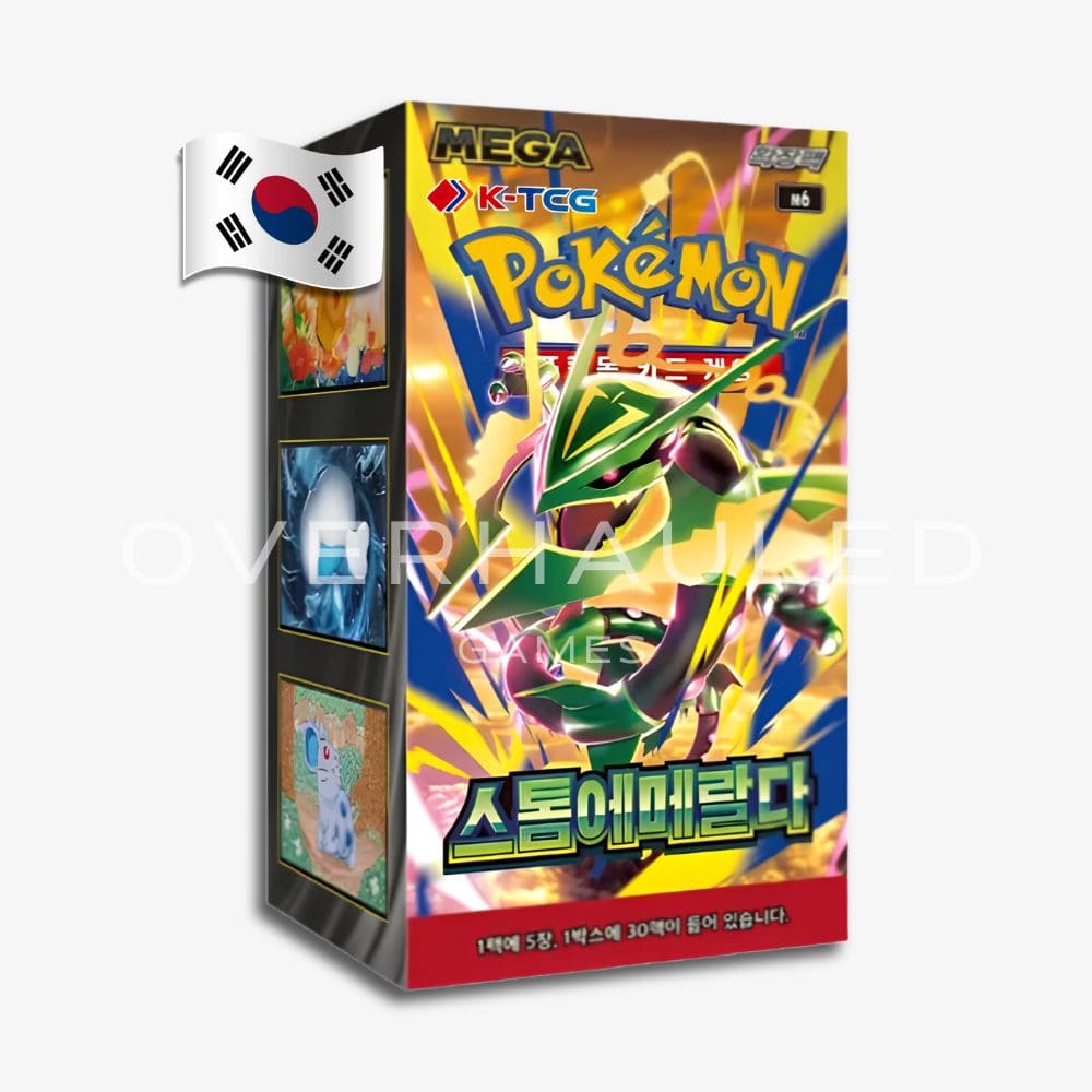 Storm Emeralda Booster Box M6 – Korean Pokemon TCG