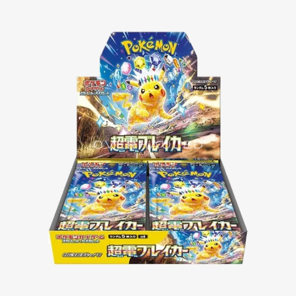 Super Electric Breaker Booster Box SV8 – Japanese Pokemon TCG