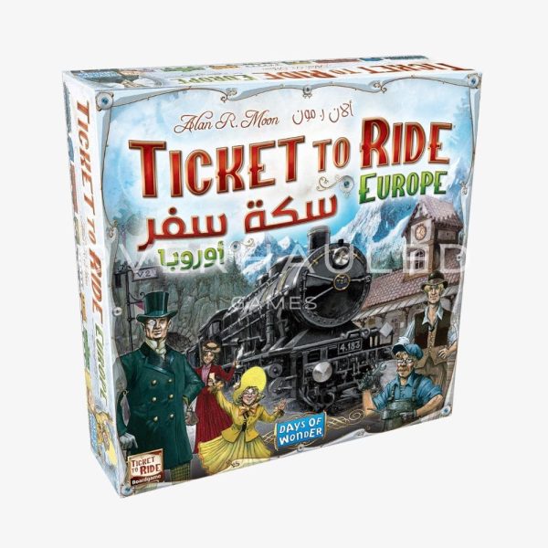 Ticket to Ride Europe – Board Game