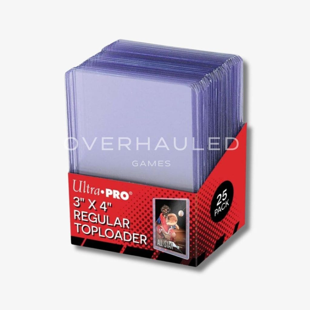 ULTRA PRO Toploaders – 3 x 4 35pt Regular Clear (25 pcs)