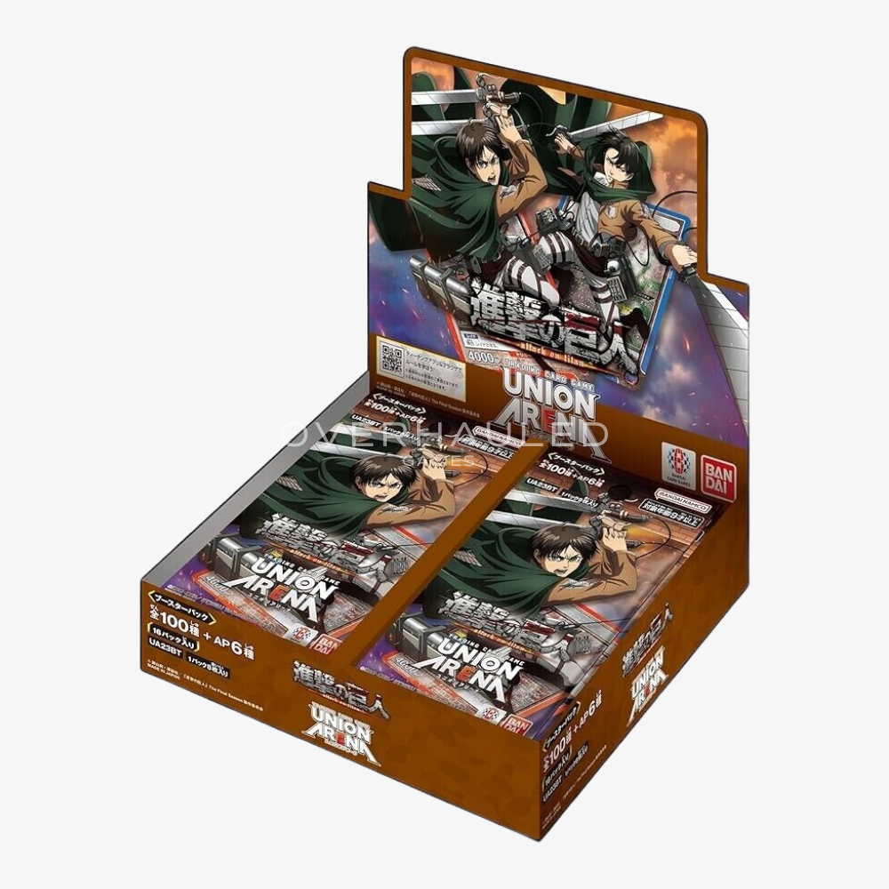 Attack on Titan Booster Box UA23BT – Japanese Union Arena TCG