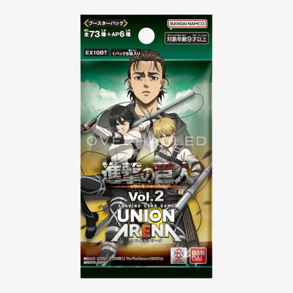 Union Arena Attack on Titan EX10BT – view 2 – Ozzie Collectables