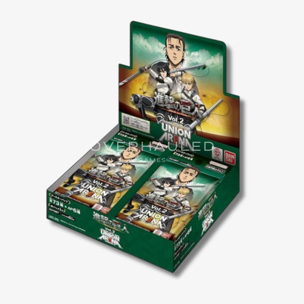Attack on Titan Vol.2 Booster Box EX10BT – Japanese Union Arena TCG