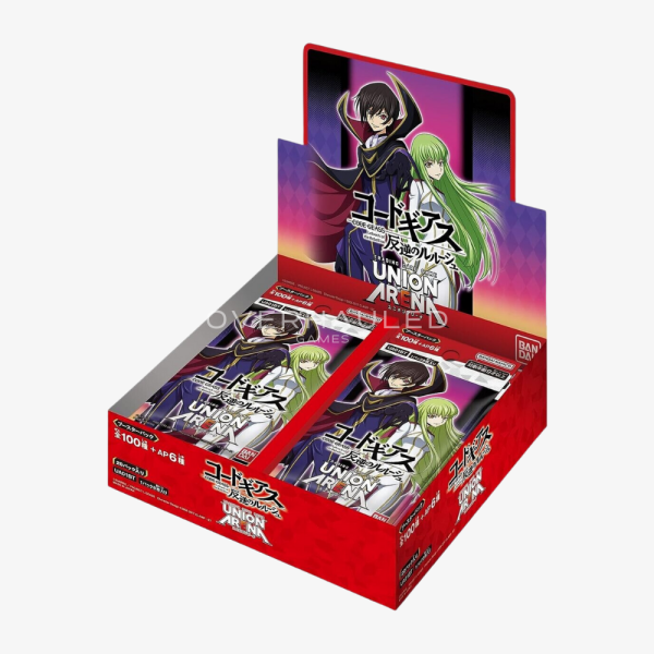 Code Geass Lelouch of The Rebellion Booster Box UA01BT – Japanese Union Arena TCG