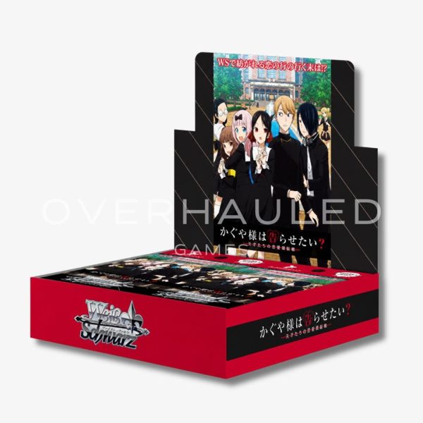 Bushiroad Kaguya Sama Love Is War Booster Box – Japanese Weiss Schwarz TCG