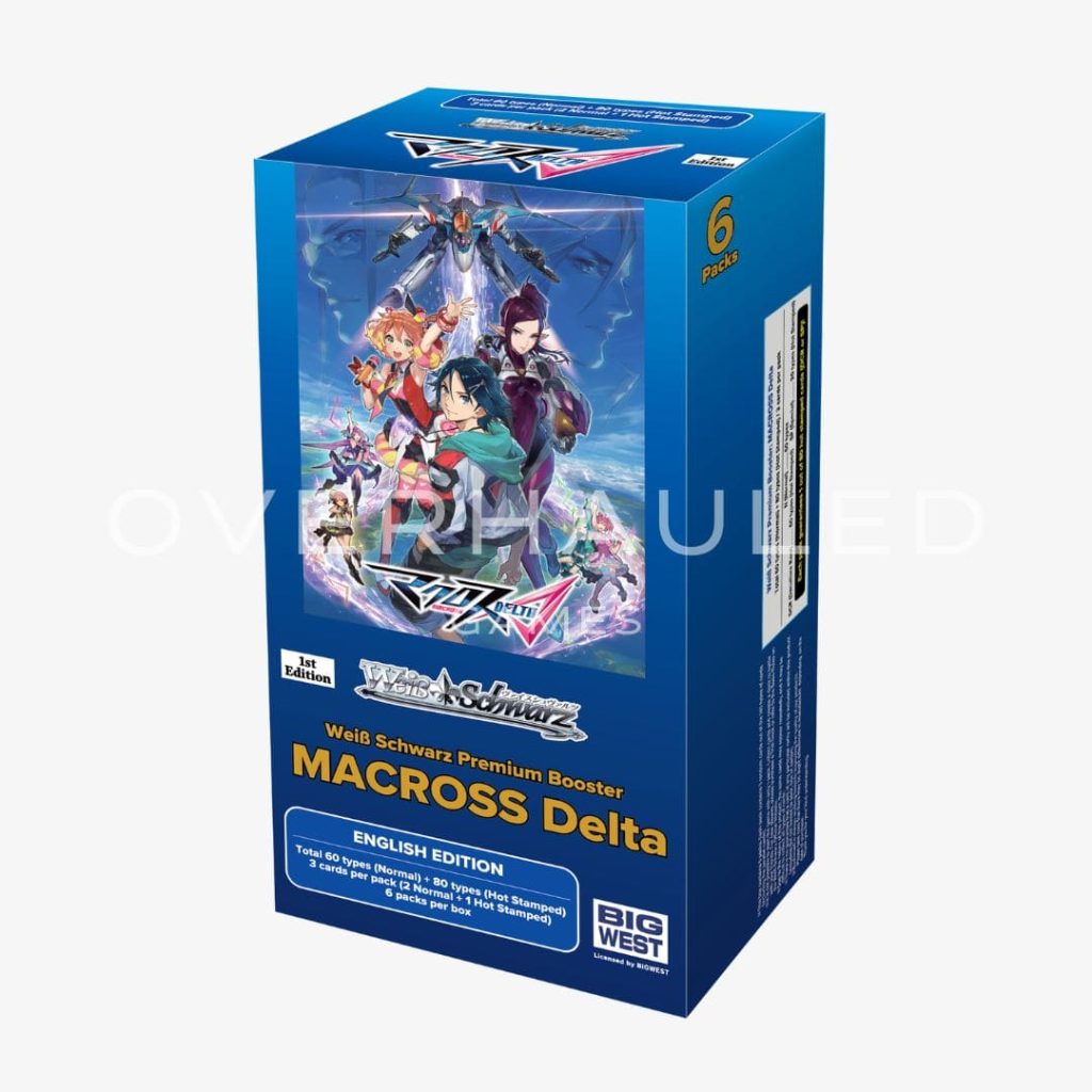 Macross Delta Premium Booster Box – English Weiss Schwarz TCG