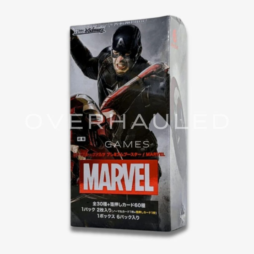 Marvel Premium Booster Box – Japanese Weiss Schwarz TCG