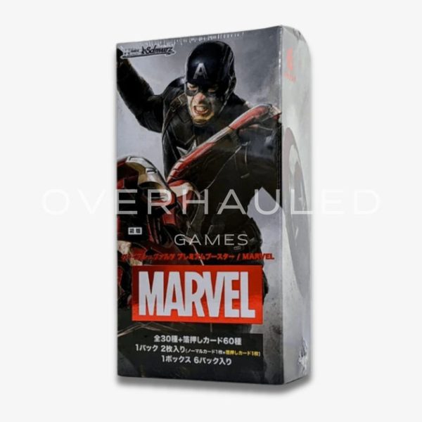 Marvel Premium Booster Box – Japanese Weiss Schwarz TCG