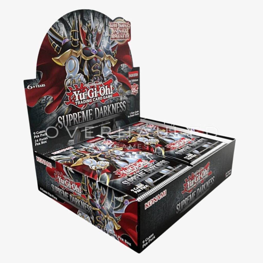 YU-GI-OH! TCG Supreme Darkness – 9 x Card Booster