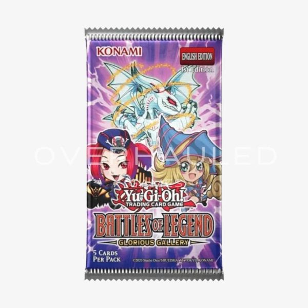 Yu-Gi-Oh Glorious Gallery Booster Box – view 2 – Ozzie Collectables