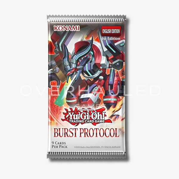 Yu-Gi-Oh Burst Protocol Booster Box – view 2 – Ozzie Collectables