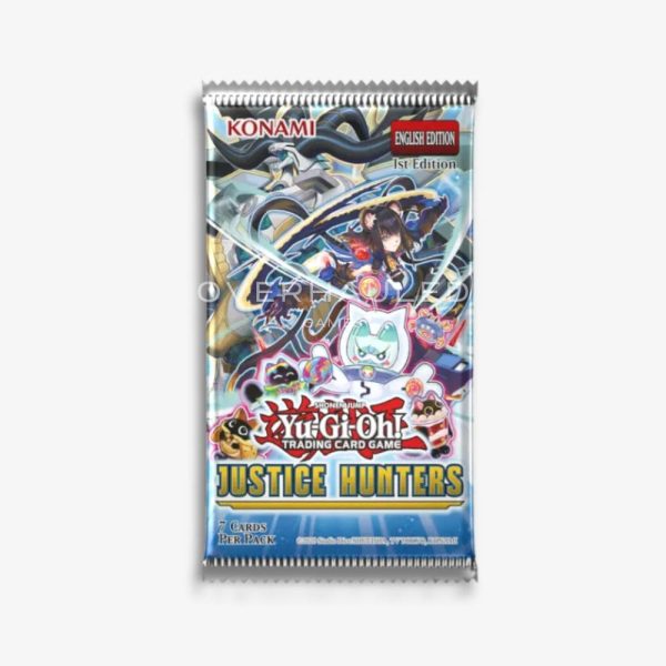 Yu-Gi-Oh Justice Hunters Booster Box – view 2 – Ozzie Collectables