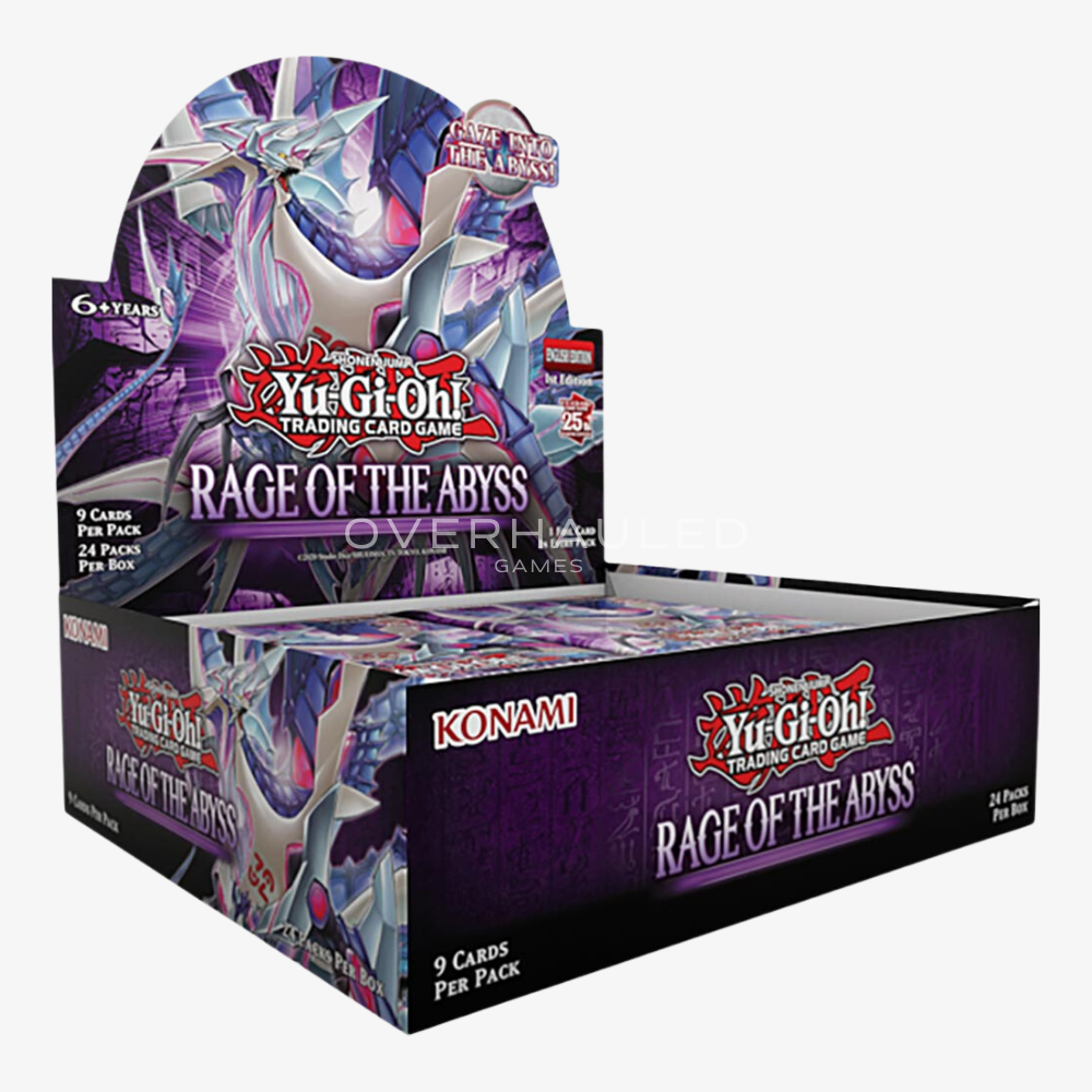 YuGiOh TCG – Rage of the Abyss – Booster Box – English