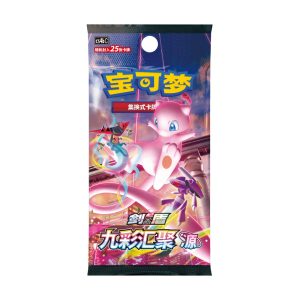 Pokemon – Nine Colors Gathering ‘Yuan’ Mew  Jumbo Fat Packs – CS4bC – Simplified Chinese Booster Box