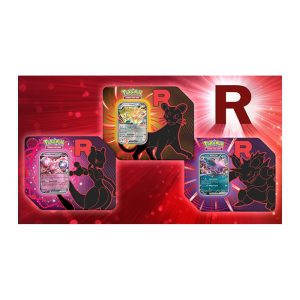 Team Rocket Tins (4 Booster Packs Total) – English Pokemon TCG