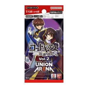 Code Geass Lelouch of the Rebellion Vol.2 Booster Box EX02BT – Japanese Union Arena TCG
